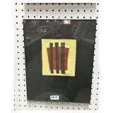 Framed Abstract Artwork, Murphy 2009