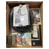 Vintage Ephemera and Frame