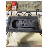 Cast Iron Hanging Sign Frame