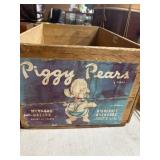 Wooden Box With Toys and Memorabilia