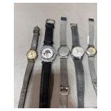 Five Assorted Wristwatches