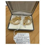 Nolan Miller Crystal Heirloom Brooches