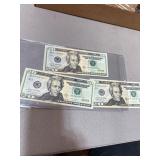 Three Twenty Dollar Star Notes