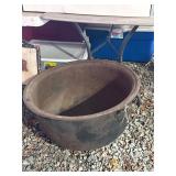 25-Gallon Cast Iron Cauldron
