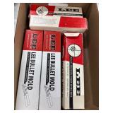 Lee Bullet Molds Lot, Various Calibers
