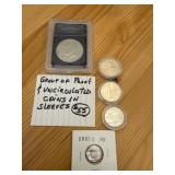 Proof and Uncirculated Coins