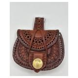 Handmade Moroccan Leather Coin Pouch