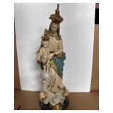 Vintage Religious Statue, 18 Inches