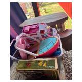 Toys, Costumes, and Picnic Table