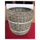 20-Inch Diameter Wicker Basket