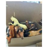 Plastic Horse Figurines