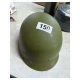Military Helmet Liner with Green Finish