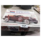 Monogram 1/24 Scale Duesenberg SJ Model Kit
