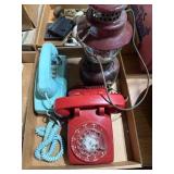 Two Phones and One Lantern