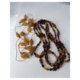 Amber-Style Beaded Necklaces