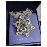 Swarovski Crystal Necklace with Certificate