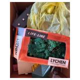 Model Train and Scenery Items