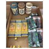 Chair Braces, Dice, and Cylinders