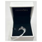 Pandora Sterling Silver Tiara Ring