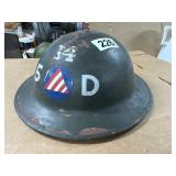 Military Helmet With Chinstrap