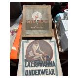 Vintage Gym-Tog and Lackawanna Boxes