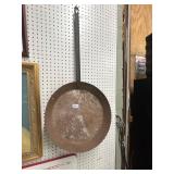 17-Inch Metal Skillet with Handle