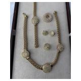 Jewelry Set With Crystals