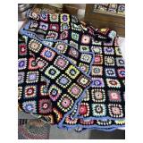 Handmade Multicolor Crochet Blanket