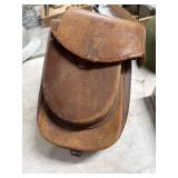 Leather Carrying Case Possibly Military