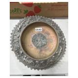 12-Inch Decorative Metal Plaque