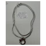 Artist-Signed Sterling Silver Necklace