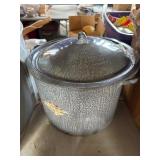Savory Sterling Enamelware Pot