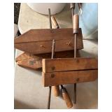 Wooden Hobby Shop Clamps With Screws