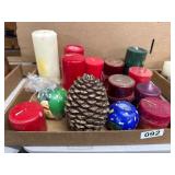 Decorative Candles Lot