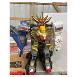 Lion-Themed Robot Action Figure