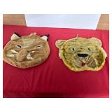 Hanging 11-Inch Animal Pillows