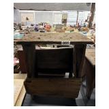 Rustic Wooden Stool or Small Table