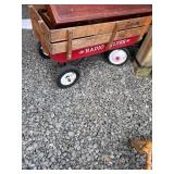 Radio Flyer Red Wagon With Wood Sides