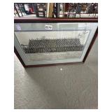 Vietnam Era Framed Company K Military Police Photo