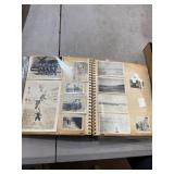 Military Scrapbook With WWII Photos
