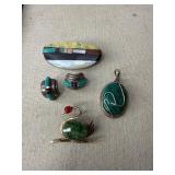 Five Pins and Pendant