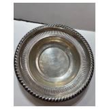 Sterling Silver Bowl with Pierced Rim