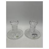 Waterford Crystal 4-Inch Candle Holders