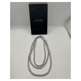 Honora Gray Pearl Necklace with Box