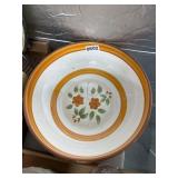 12" Hand-Painted Stoneware Bowl