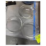 3 Pyrex Glass Dishes