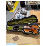 Conservatory Violin With Case and Accessories