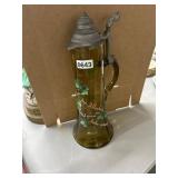 16-Inch Decorative Glass Beer Stein