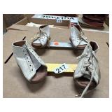 Vintage Foot Leg Braces with Shoes