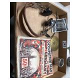 Misc Military Items With Map and Medals